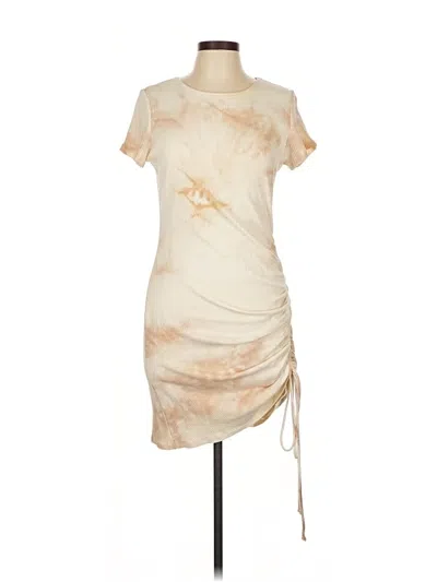 Pre-owned Lulus Casual Dress In White