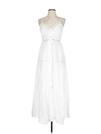 Pre-owned Dress Forum Casual Dress In White