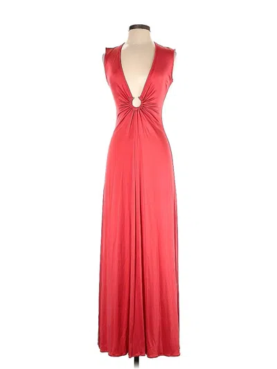 Pre-owned Bcbgmaxazria Cocktail Dress In Orange