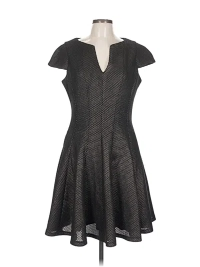 Pre-owned Julia Jordan Cocktail Dress In Black