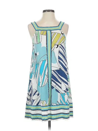 Pre-owned Bcbgmaxazria Casual Dress In Blue