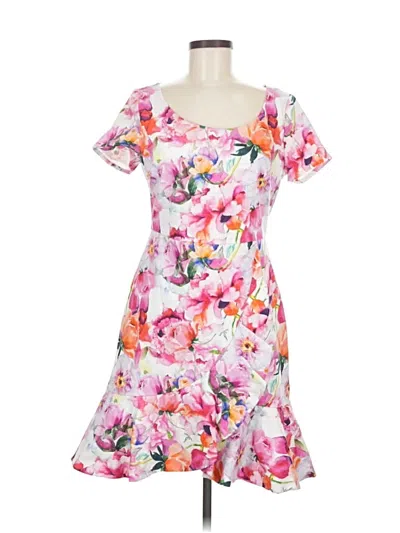 Pre-owned Alexia Admor Cocktail Dress In Pink