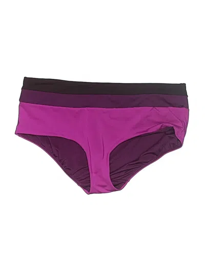 Pre-owned Athleta Swimsuit Bottoms In Purple