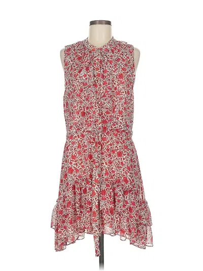 Pre-owned Misa Casual Dress In Red