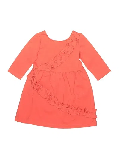 Pre-owned Janie And Jack Kids' Dress In Orange
