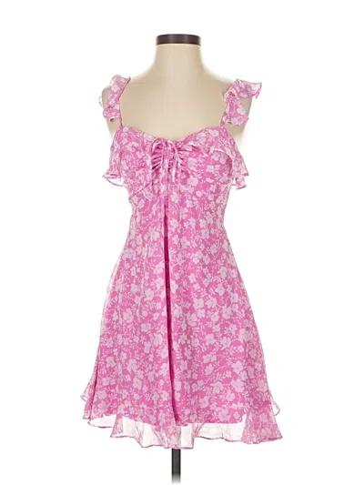 Pre-owned Lulus Cocktail Dress In Pink