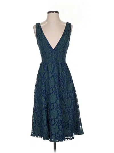 Pre-owned Lulus Cocktail Dress In Blue