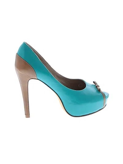 Pre-owned Moschino Cheap And Chic Heels In Blue