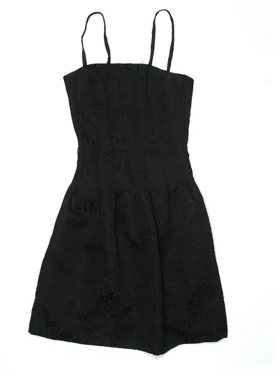 Pre-owned H&m Cocktail Dress In Black