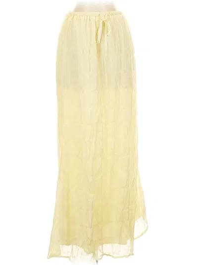 Pre-owned Assorted Brands Casual Skirt In Yellow