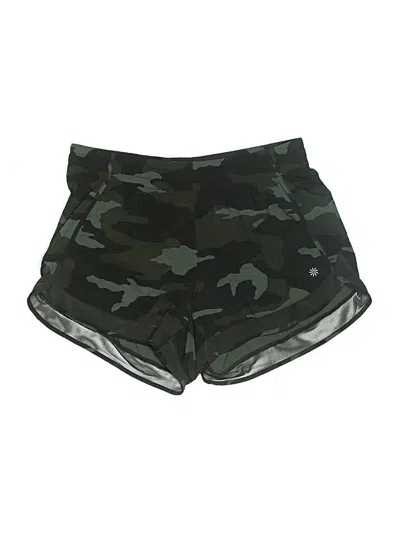 Pre-owned Athleta Athletic Shorts In Green