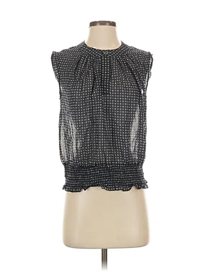Pre-owned Banana Republic Factory Store Sleeveless Blouse In Black