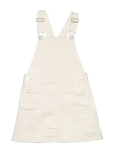 Pre-owned Crewcuts Outlet Kids' Overalls In Pink