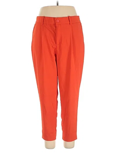 Pre-owned Studio By Torrid Casual Pants In Orange