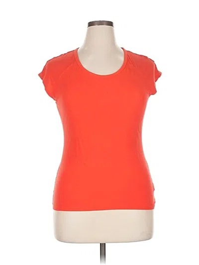 Pre-owned Athleta Sleeveless T-shirt In Orange