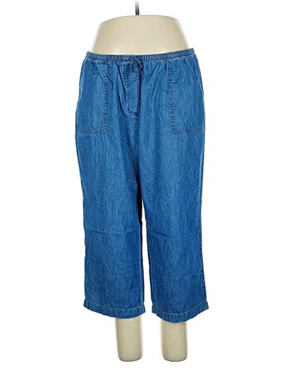 Pre-owned L.l.bean Casual Pants In Blue