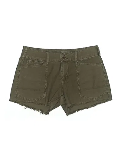Pre-owned Pilcro Khaki Shorts In Green