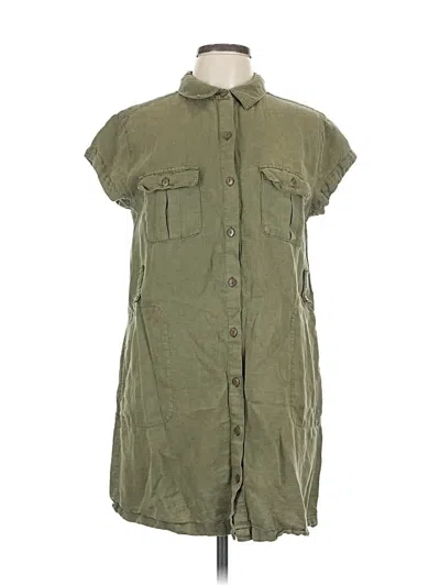 Pre-owned Nicole Miller Casual Dress In Green