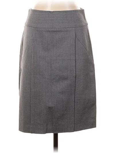 Banana Republic Formal Skirt In Gray