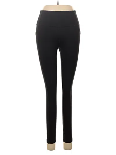 Pre-owned Victoria's Secret Active Pants In Black