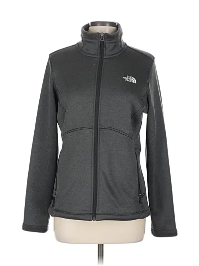 Pre-owned The North Face Track Jacket In Gray