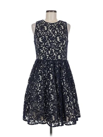 Pre-owned Eliza J Cocktail Dress In Blue