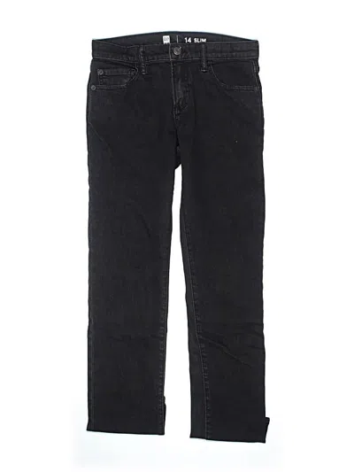 Pre-owned Gap Kids' Jeans In Black