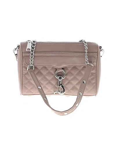 Pre-owned Rebecca Minkoff Leather Crossbody Bag In Pink