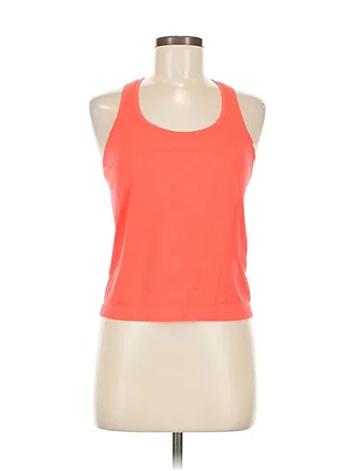 Pre-owned Lululemon Athletica Active Tank Top In Orange