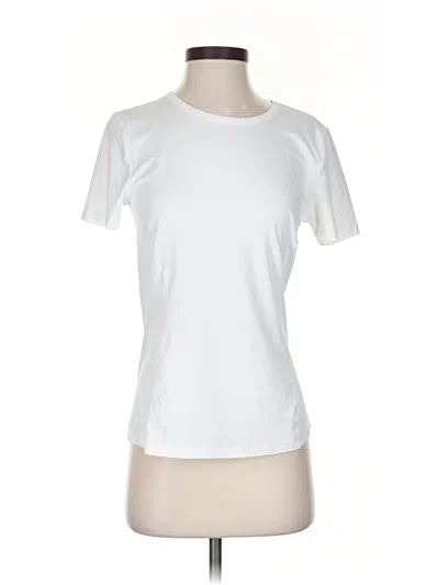 Pre-owned Fabletics Active T-shirt In White
