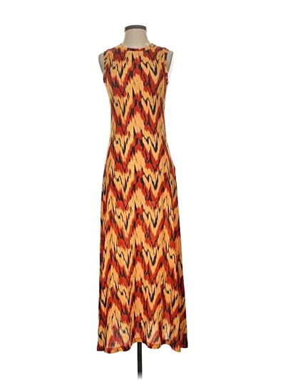 Pre-owned Ulla Johnson Casual Dress In Orange