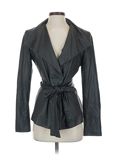 Pre-owned Elie Tahari Blazer Jacket In Gray