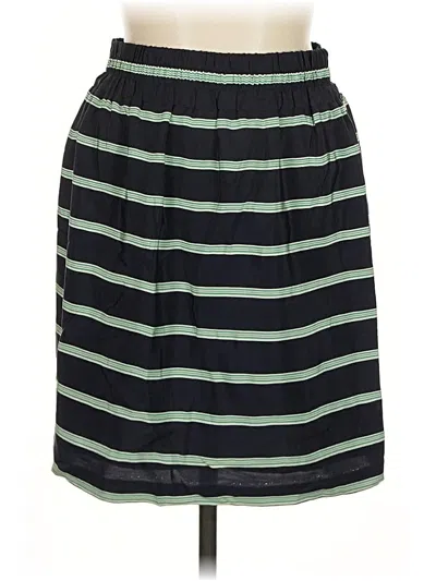 Pre-owned Club Monaco Silk Skirt In Green