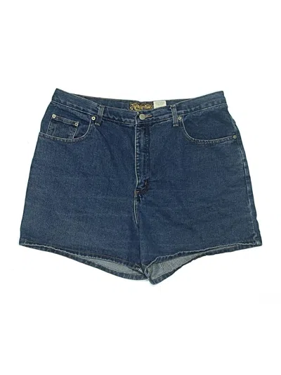 Pre-owned Ashley Stewart Denim Shorts In Blue