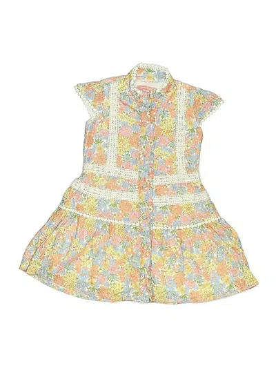 Pre-owned Bcbgirls Kids' Dress In Yellow