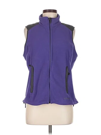 Pre-owned L.l.bean Vest In Purple