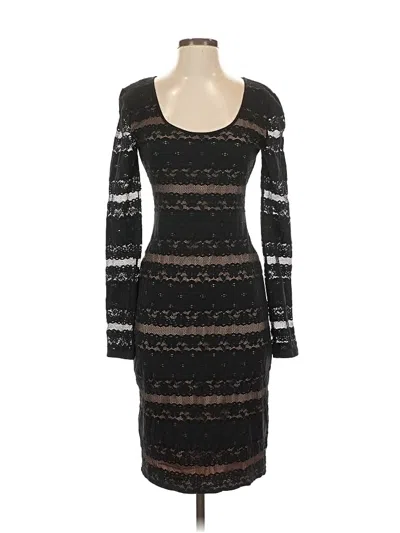 Pre-owned Bcbgmaxazria Cocktail Dress In Black