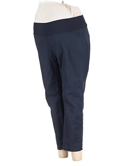 Pre-owned Gap - Maternity Active Pants In Blue