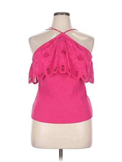 Pre-owned By Anthropologie Sleeveless Blouse In Pink