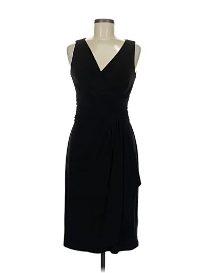 Pre-owned Chaps Cocktail Dress In Black