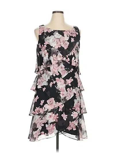 Pre-owned Sl Fashions Cocktail Dress In Black