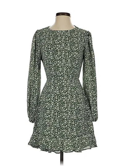 Pre-owned Lulus Casual Dress In Green