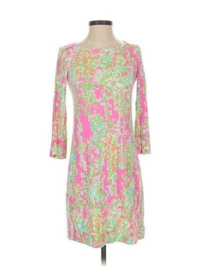 Pre-owned Lilly Pulitzer Cocktail Dress In Pink