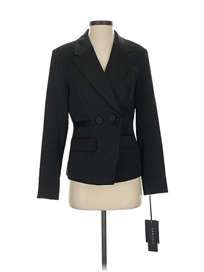 Pre-owned Carlisle Blazer Jacket In Black
