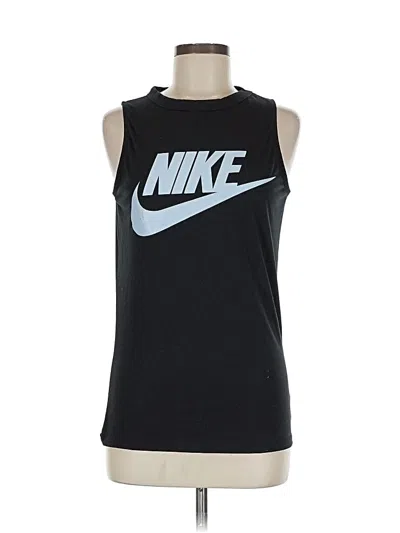 Pre-owned Nike Sleeveless T-shirt In Black