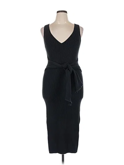 Pre-owned Good American Cocktail Dress In Black