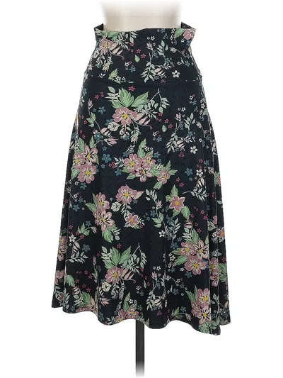 Pre-owned Lularoe Casual Skirt In Black