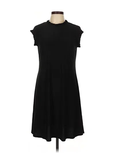 Pre-owned Nicole Miller Casual Dress In Black