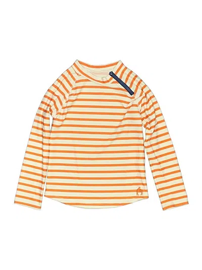 Pre-owned Cabanalife Kids' Long Sleeve T-shirt In Orange