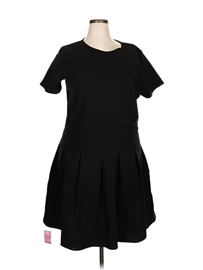 Pre-owned Prettylittlething Casual Dress In Black